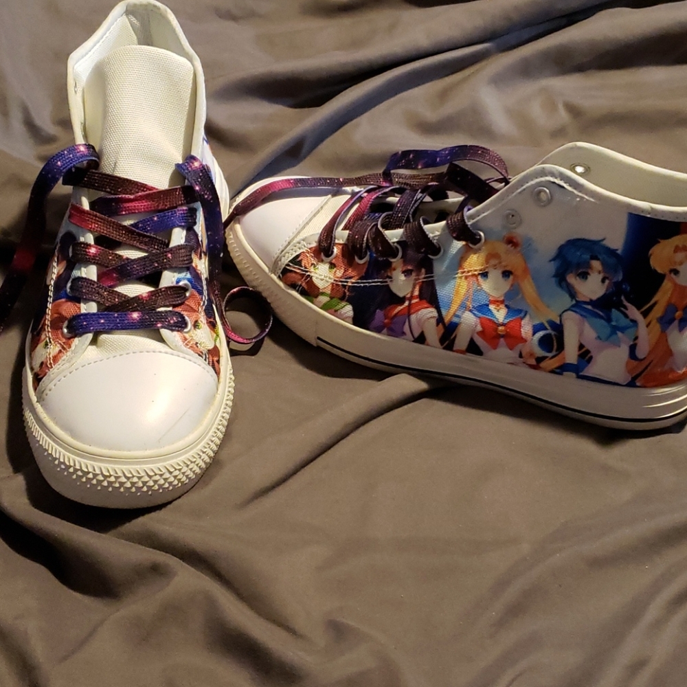 Sailor moon high tops